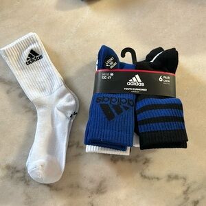 NWT adidas crew socks